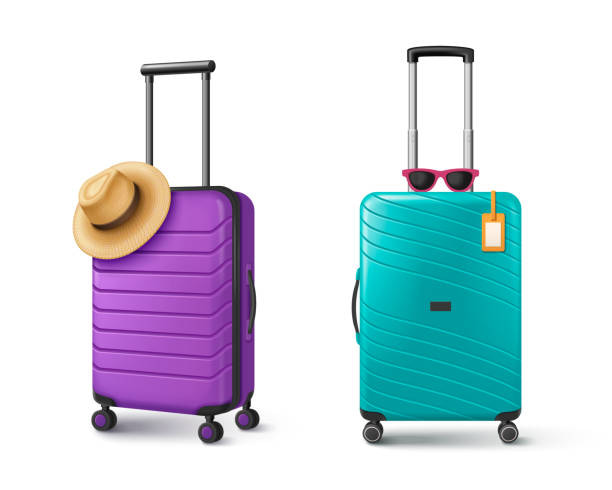 تصویر 2 از چمدان زیپ دار ضد آب پارچه ای مدرن